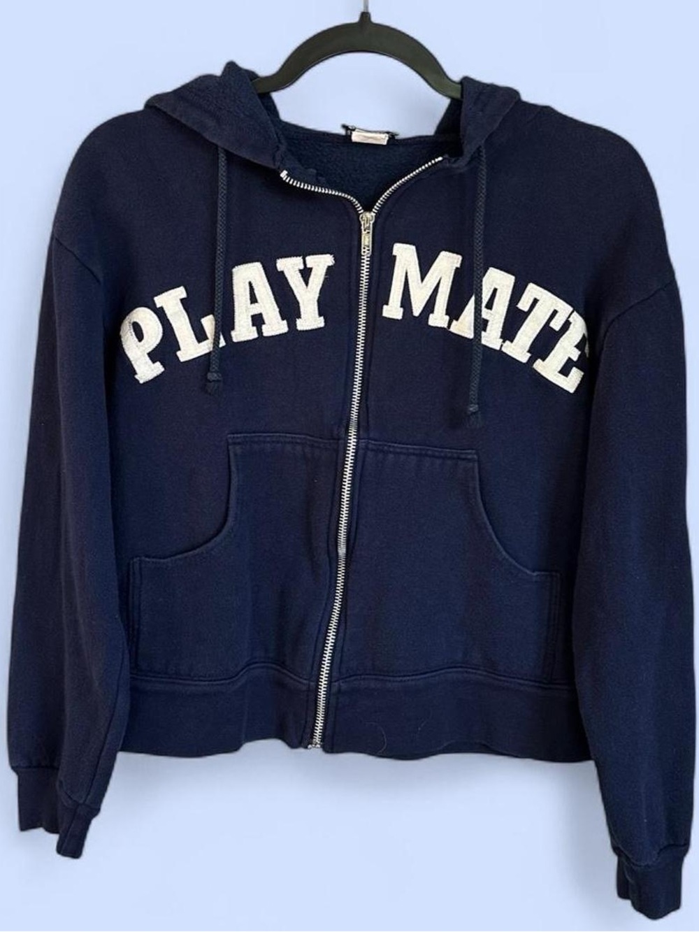 Vintage Play Mate Playboy Zip-Up Hoodie
